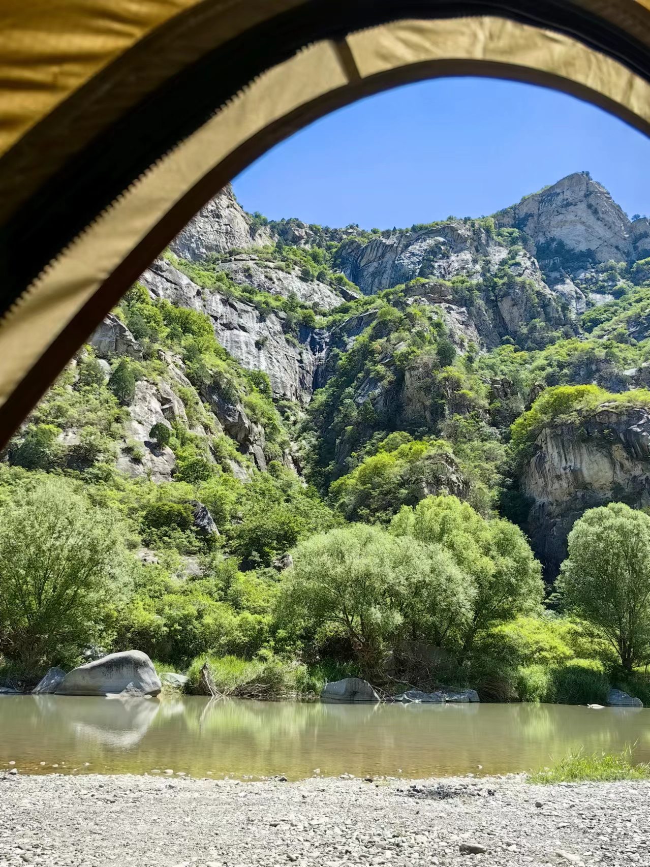 北京懷柔白河灣。受訪者供圖 北京懷柔白河灣。受訪者供圖